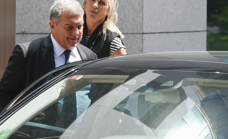 Laporta viaja a Eslovenia para dar explicaciones a Ceferin