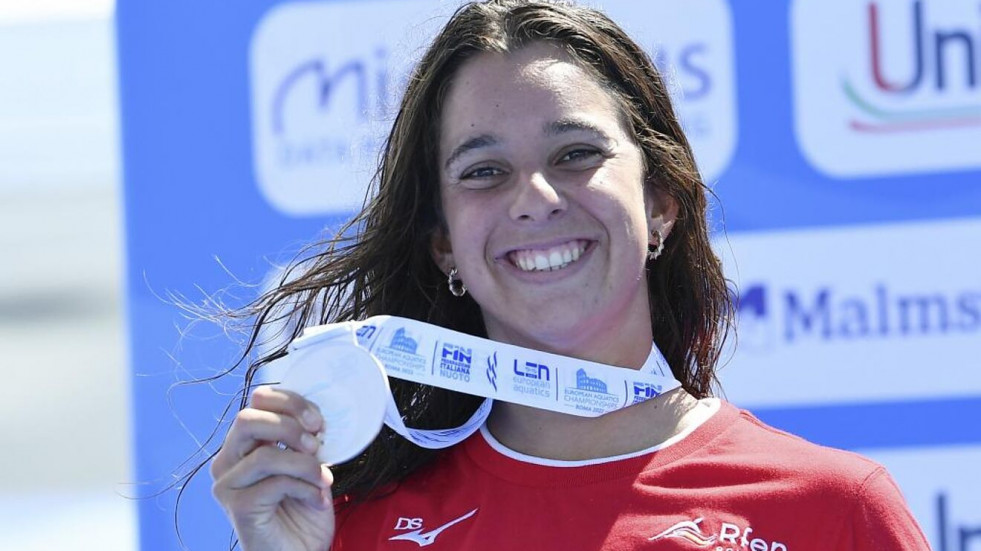 María De Valdés disputa su primera prueba del año en aguas abiertas
