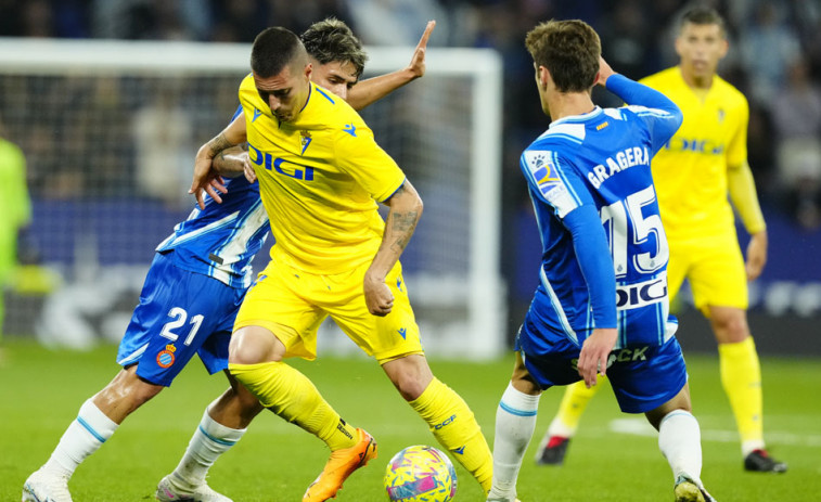 El Espanyol suma un punto insuficiente ante el Cádiz (0-0)