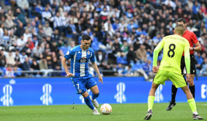 1-0. Quiles da el golpe que necesitaba el Depor