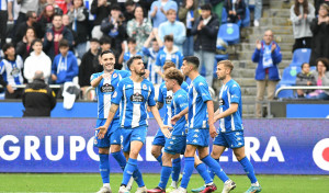 El Deportivo sale último en la 'contrarreloj' de la jornada 34