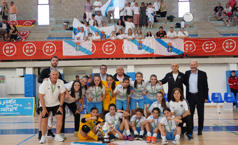 Galicia regresa de Murcia con dos platas