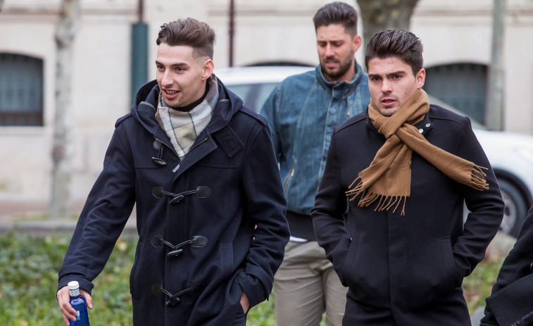 En prisión los dos exjugadores de la Arandina condenados por agresión sexual