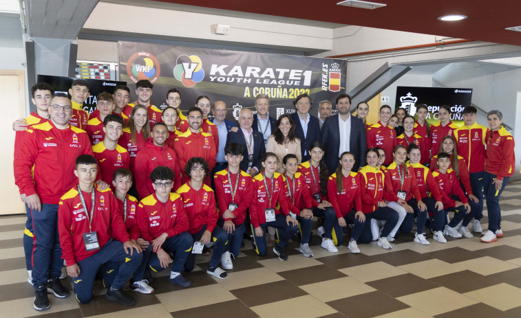 La Youth League de karate reunirá a deportistas de 72 países en A Coruña