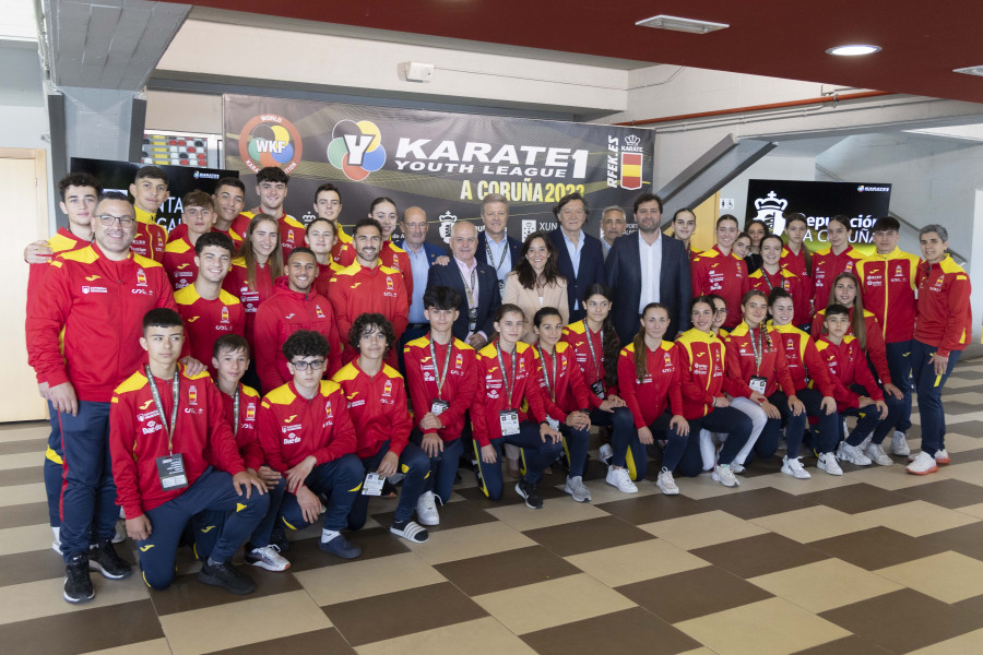 La Youth League de karate reunirá a deportistas de 72 países en A Coruña