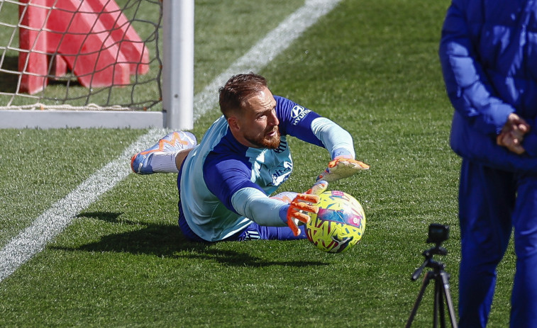 Simeone, pendiente de la duda de Oblak para Pucela