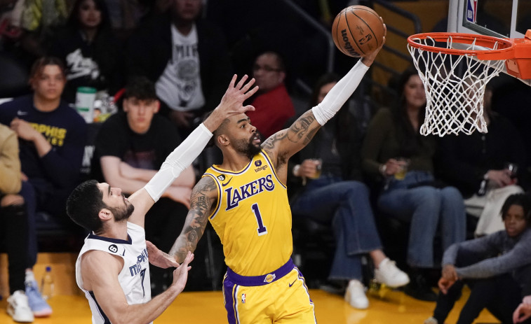 Los Lakers abruman, los Kings resisten
