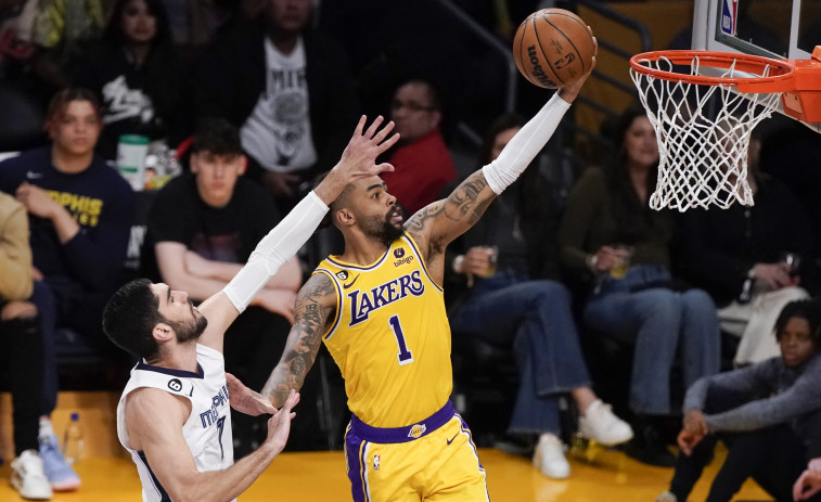 Los Lakers abruman, los Kings resisten