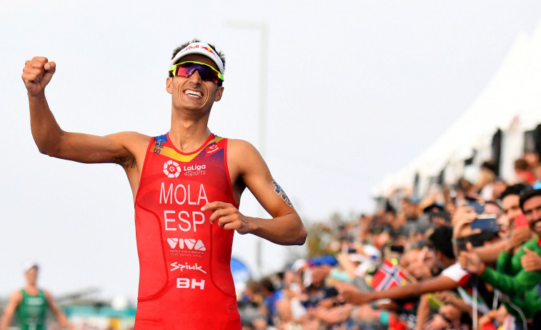 Mario Mola se proclama campeón del mundo de duatlón en Ibiza