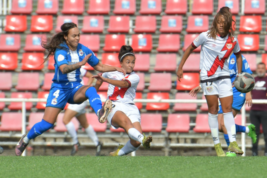 El Depor Abanca confirmó ante el Rayo su buen momento fuera