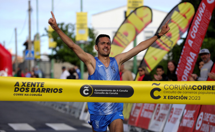 Álvaro Presedo y Nati García dominan el cross de San Pedro de Visma