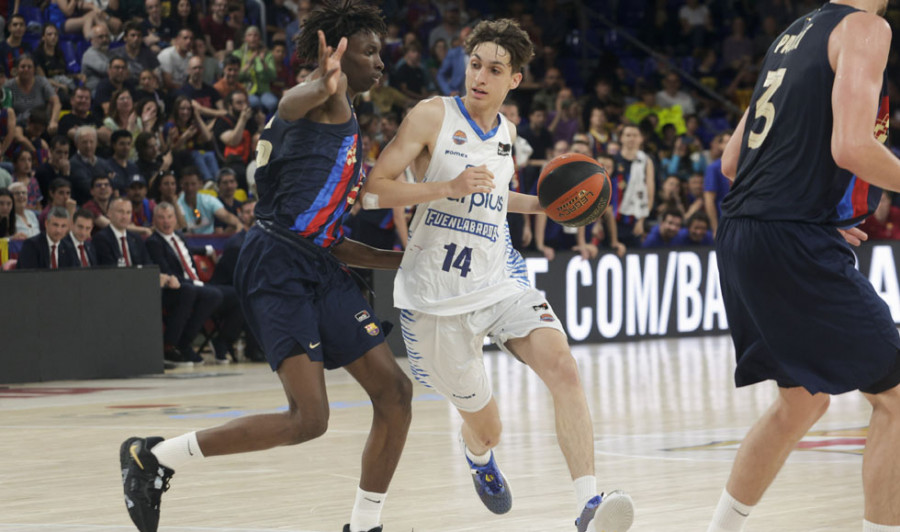 La segunda unidad del Barça se pasea ante el decaído Fuenlabrada (103-64)