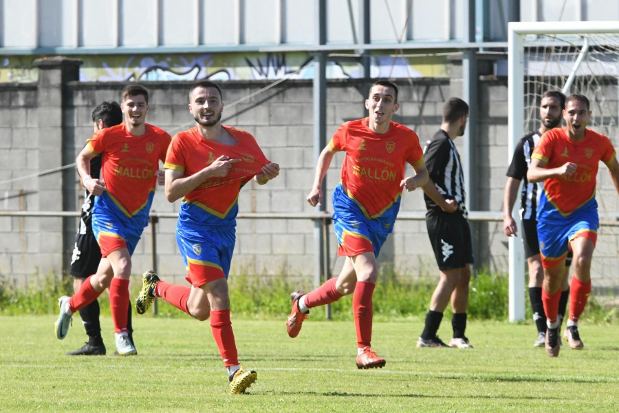 El Betanzos golea al Victoria y ya depende de sí mismo para ascender a Tercera