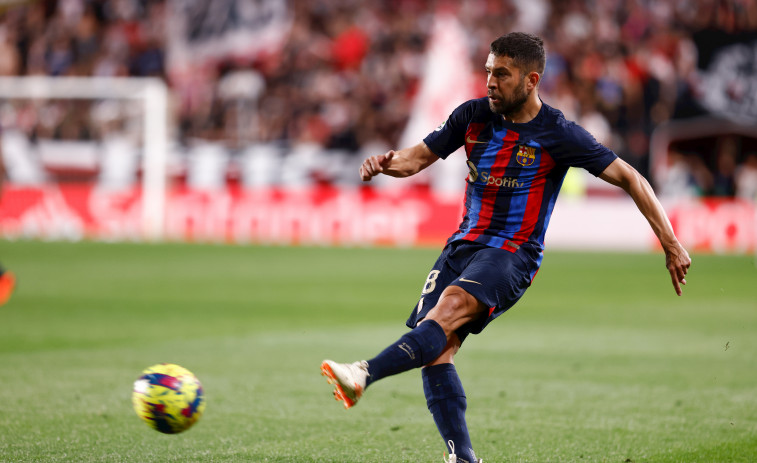 El Barcelona se reúne con los representantes de Jordi Alba para evaluar su futuro