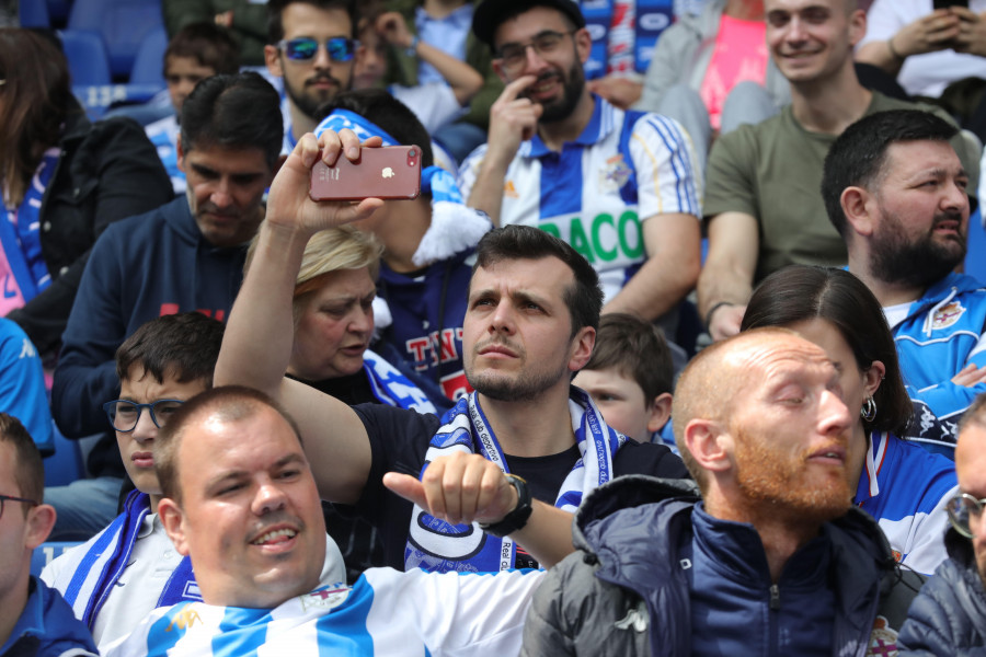 Tres gradas agotadas para el Depor-Algeciras