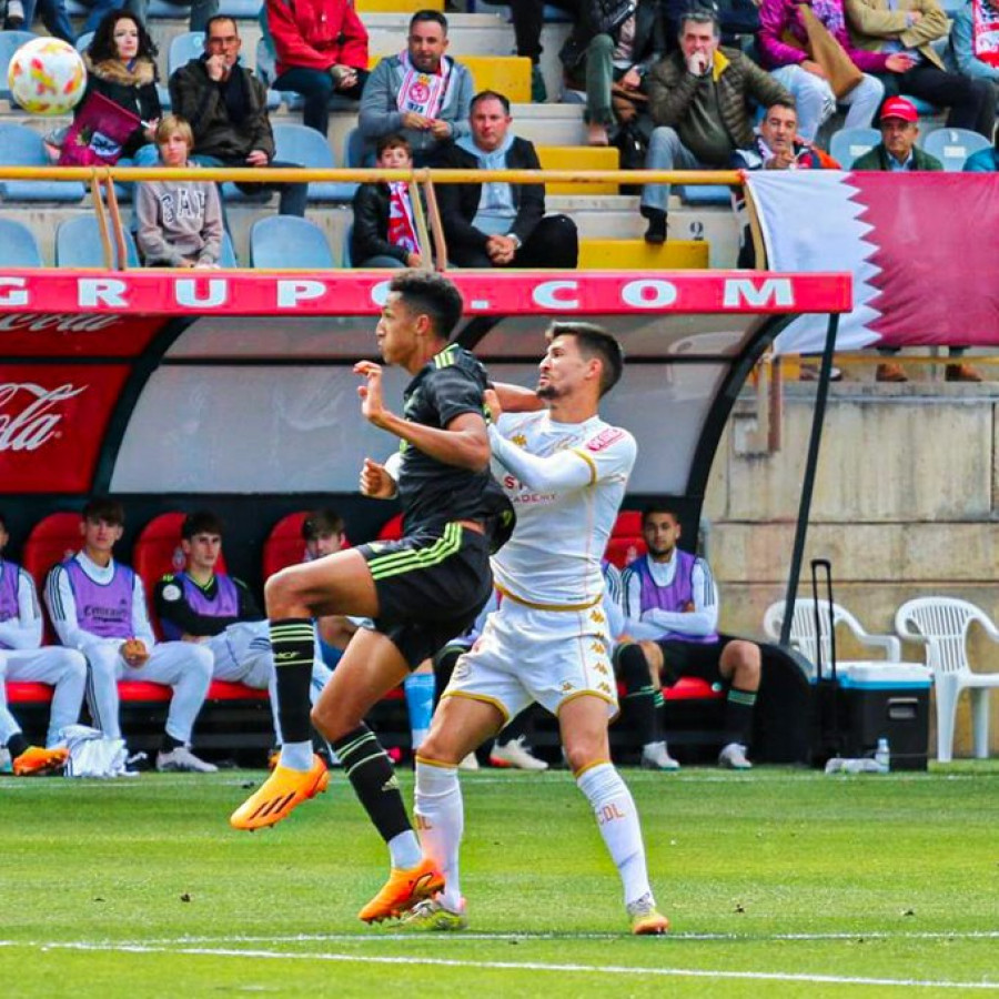 El Madrid Castilla pierde en su visita a la Cultural (1-0) y podría ser rebasado por el Deportivo