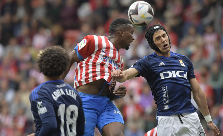 Oviedo y Sporting firman tablas en un intenso derbi