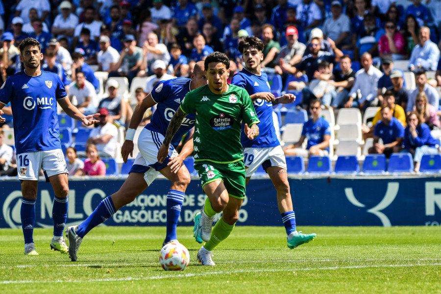3-2. Un Depor de dos caras da portazo al ascenso directo