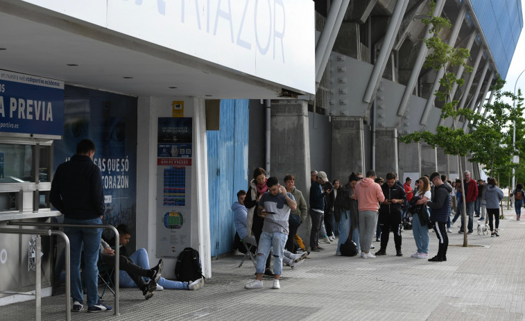 Solo quedan 35 entradas a la venta en A Coruña para Pontevedra
