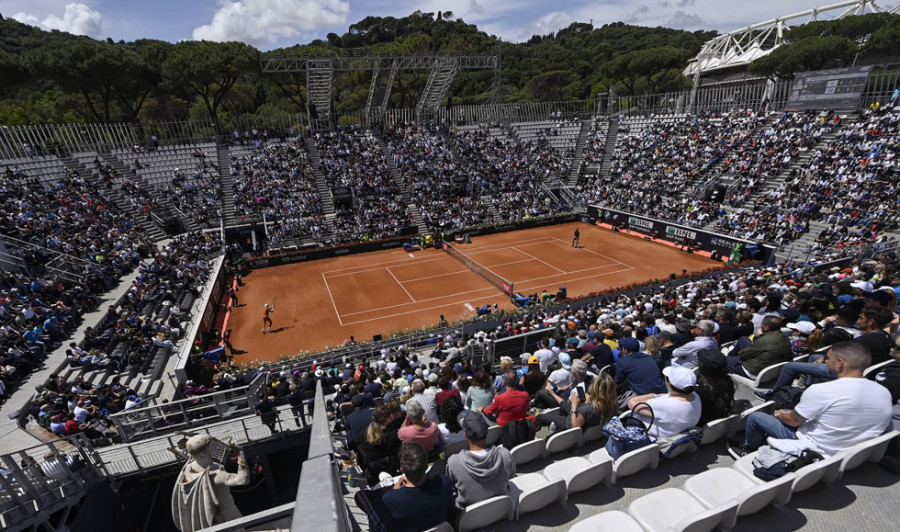 Se cancelan los partidos restantes de la jornada en Roma por lluvia