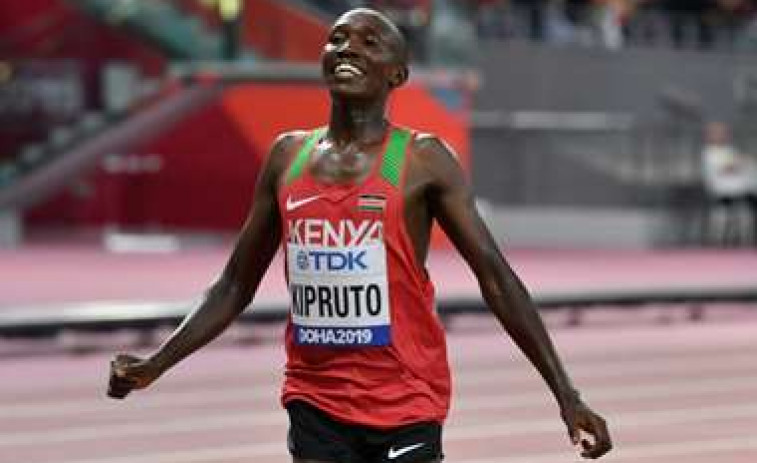 Suspendido provisionalmente Kipruto, plusmarquista mundial de 10 km