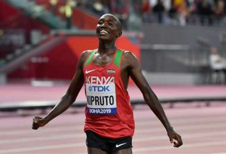 Suspendido provisionalmente Kipruto, plusmarquista mundial de 10 km