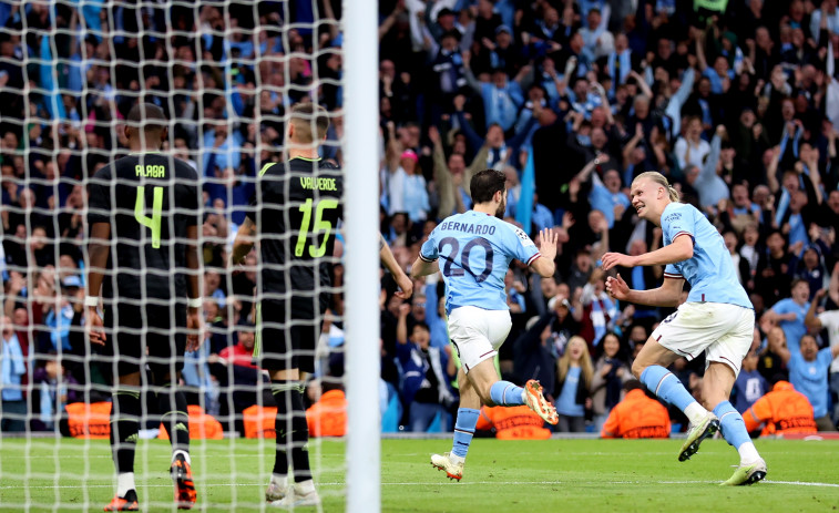El Real Madrid se despierta del sueño ante un potente City