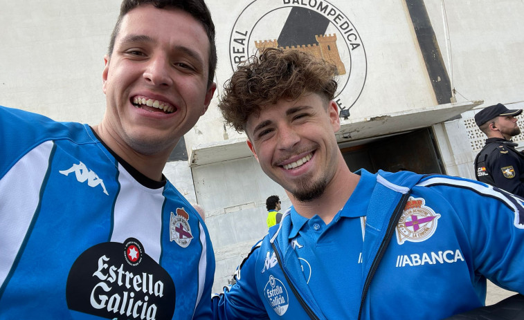 Luis Galán: “Si logramos el ascenso me tatuaré el escudo del Depor”