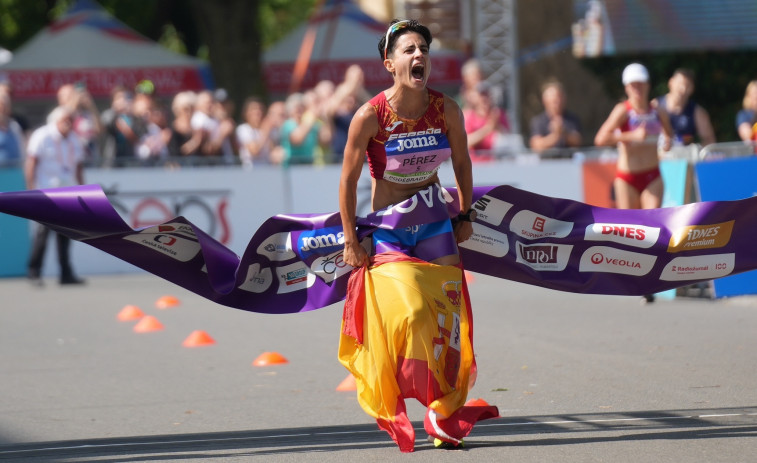 María Pérez, plusmarquista mundial histórica del atletismo español