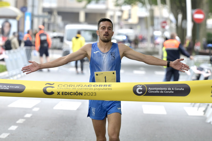 Nati García y Álvaro Presedo ganan en Os Rosales