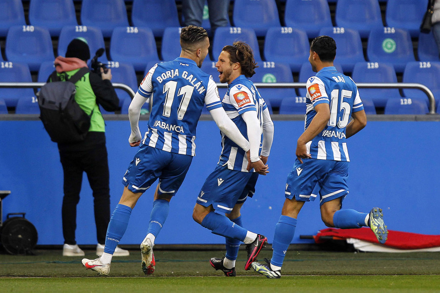 Rubén de la Barrera y su ‘match-ball’ salvado ante  el Pontevedra