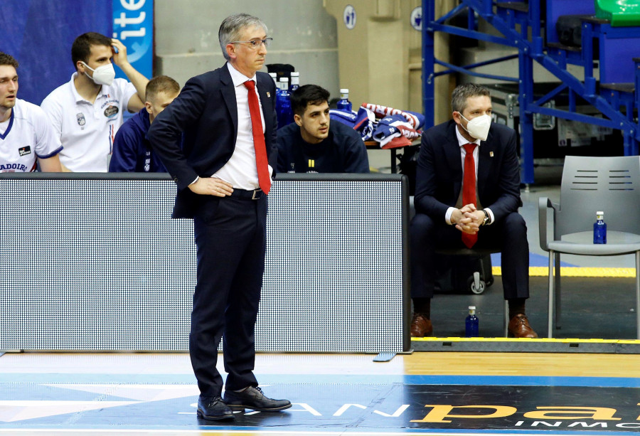 Moncho Fernández: “El Obradoiro no puede perder el norte”