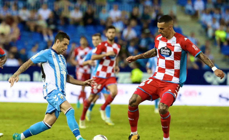 Alberto Rodríguez, jugador del Lugo: 
