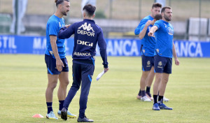 Pablo Martínez rebajó la intensidad en Abegondo