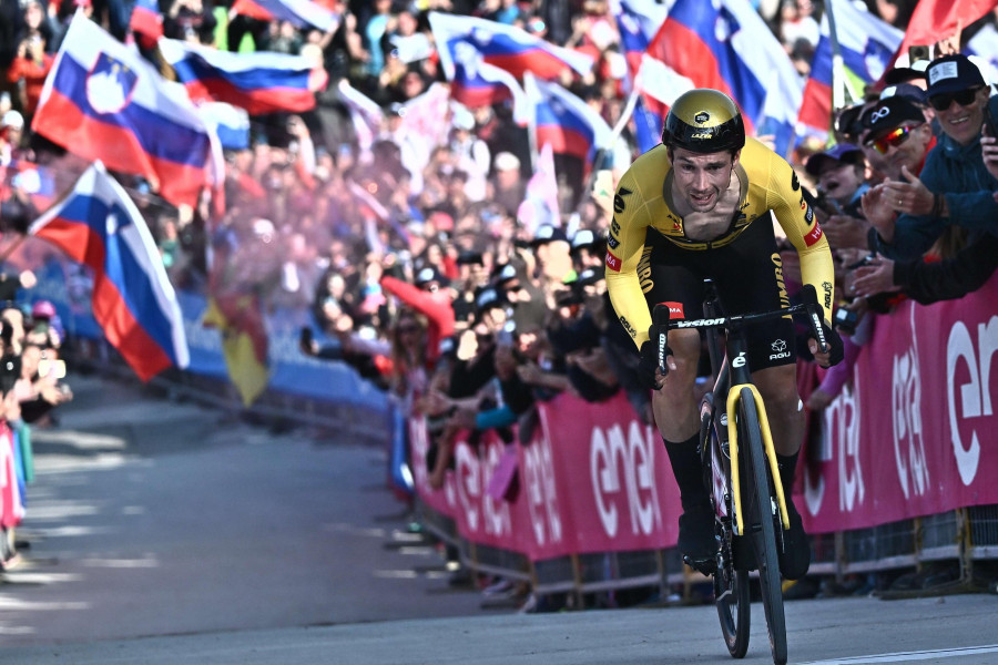 Roglic conquista la cronoescalada y sentencia la general