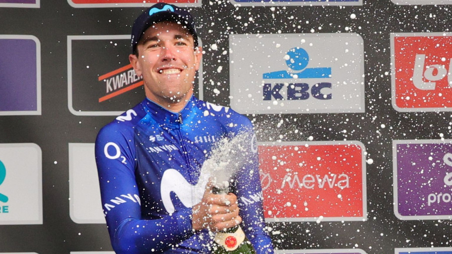 Oier Lazkano se adjudica la Boucles de la Mayenne, última etapa para De Kleijn