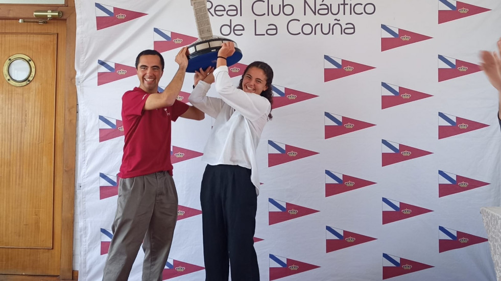 Jorge y Marta Tábara arrasan en el 50º Trofeo Ciudad de La Coruña de Snipe