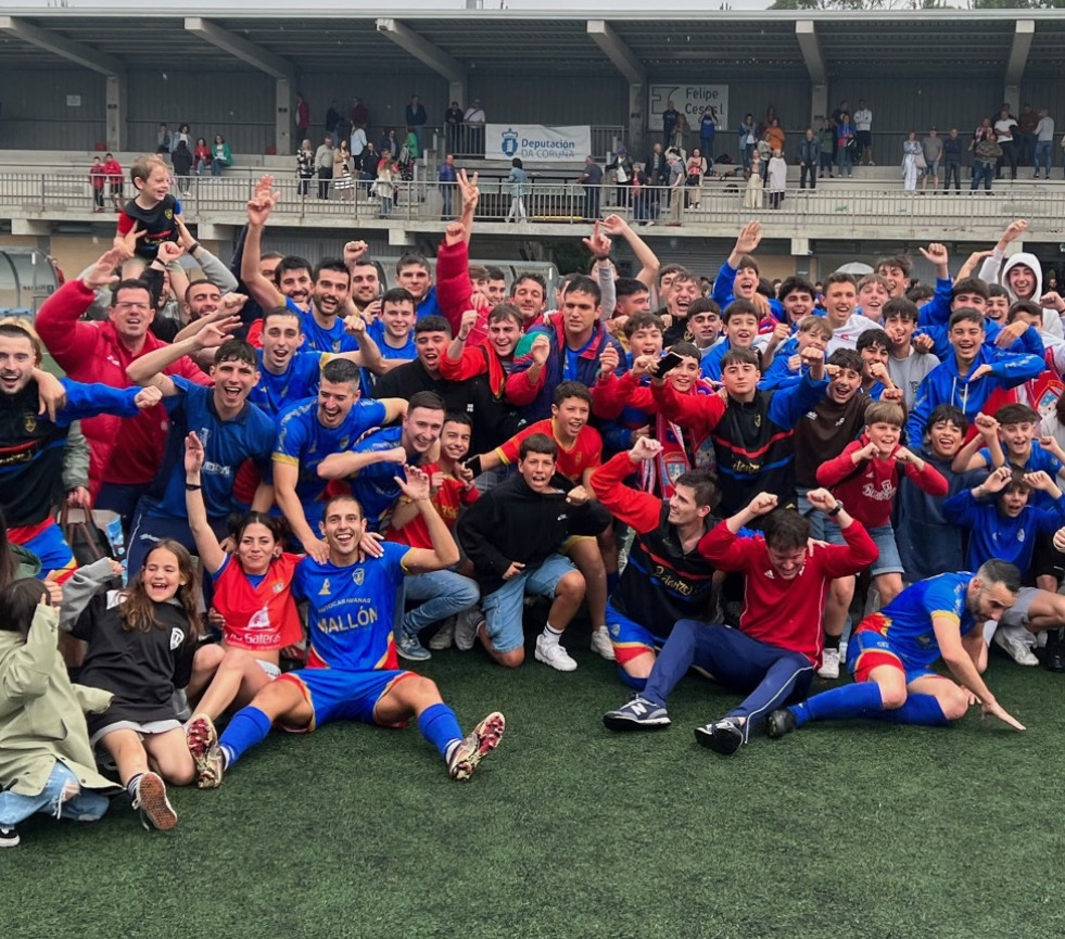 El Betanzos sube a Tercera: el ascenso de un equipo de autor