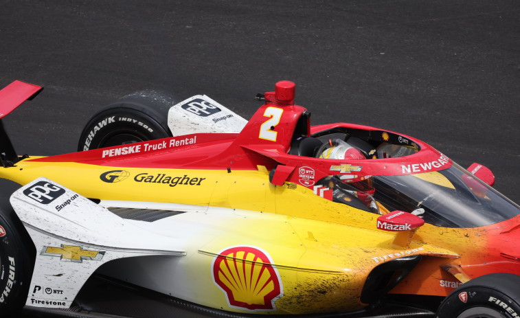 Newgarden gana la Indy 500 en un final caótico con Palou cuarto