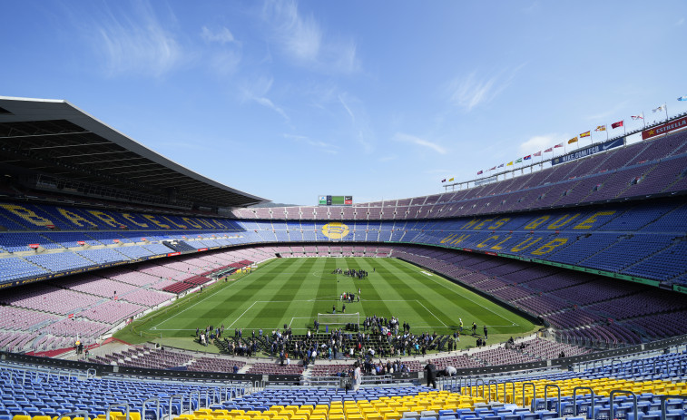El Barça entierra sus recuerdos del viejo Camp Nou y saluda al nuevo estadio