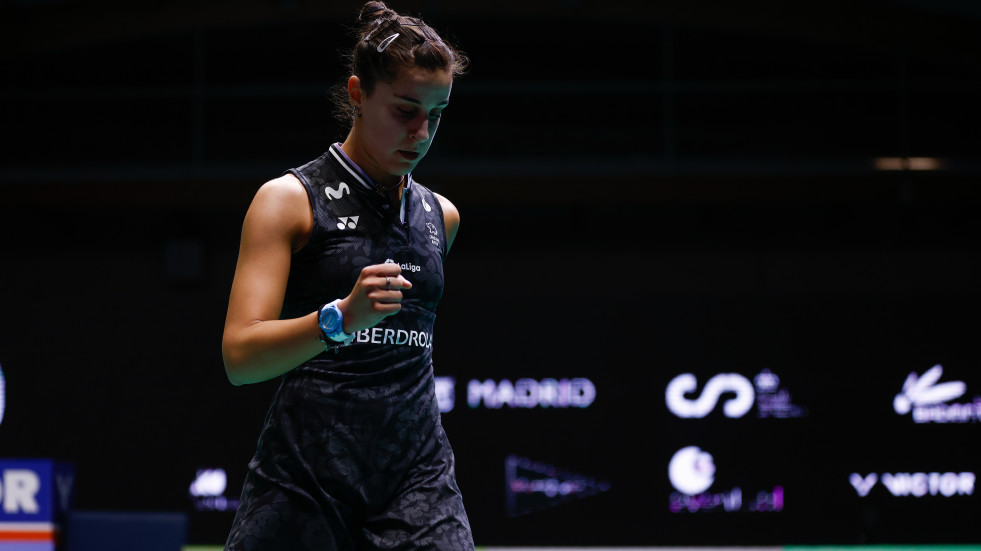 Carolina Marín, a segunda ronda