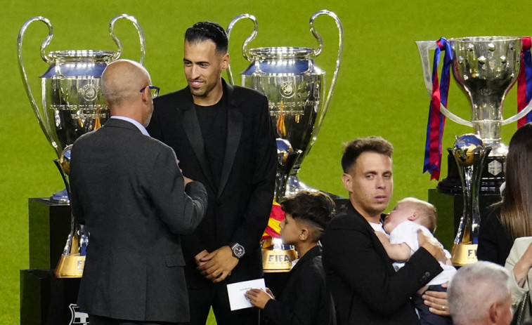 Sergio Busquets, en su despedida: 
