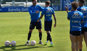 El Deportivo altera la preparación prevista y Lucas sigue a menor ritmo
