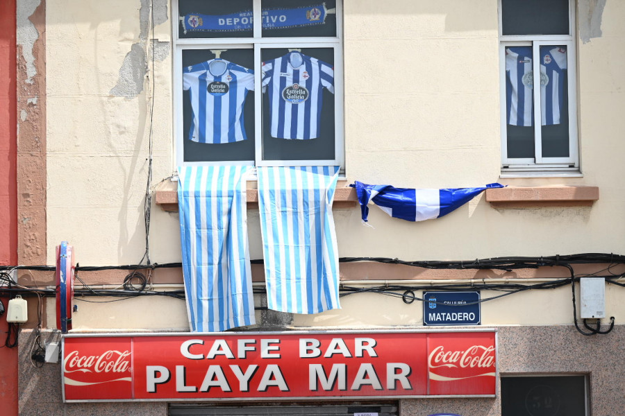 La fiebre blanquiazul sigue extendiéndose por la ciudad de cara al playoff