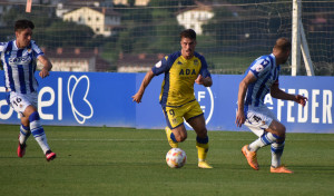 1-2. Un error del portero del Alcorcón da vida al Sanse