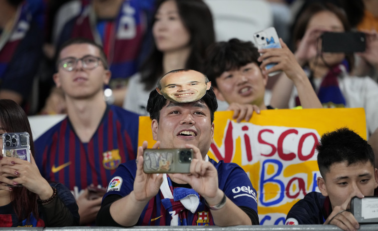 Entradas VIP a 33.500 euros para ver a Iniesta y al Barça en Tokio