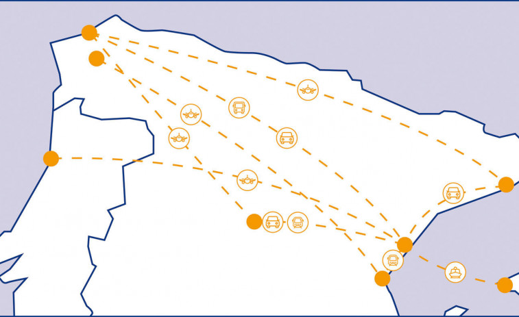 Por tierra, mar y aire a Castalia