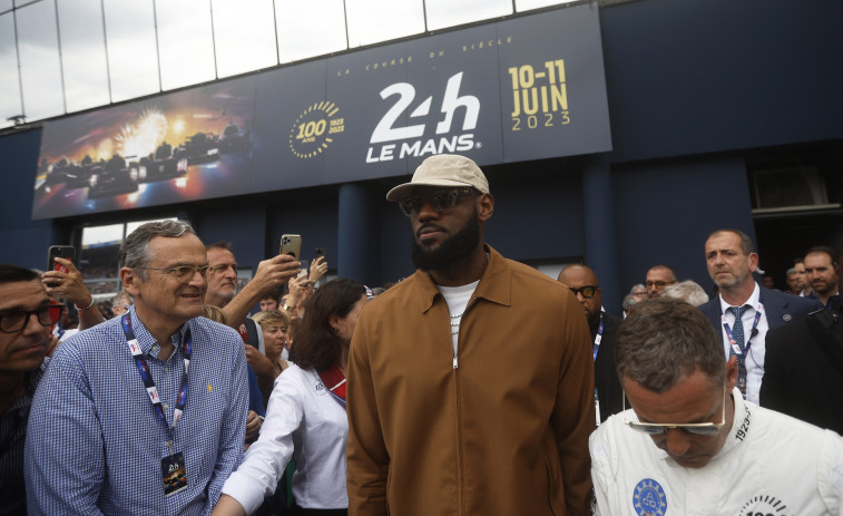 LeBron James lanza la edición del centenario de las 24 Horas de Le Mans