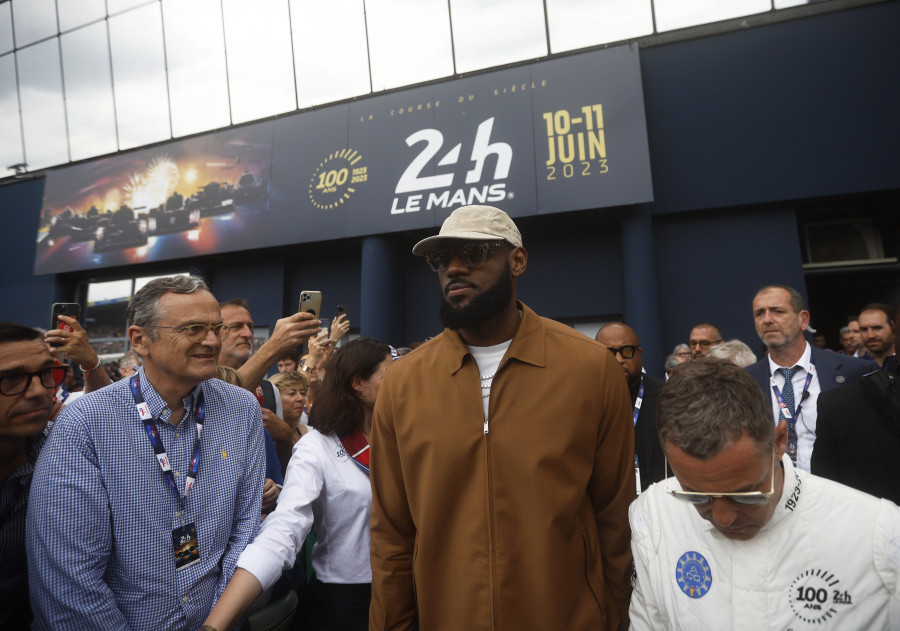 LeBron James lanza la edición del centenario de las 24 Horas de Le Mans