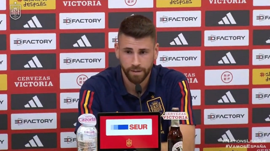 Unai Simón, sobre Mackay: "Sufrimos mucho acoso y al final estamos expuestos"